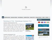 Tablet Screenshot of ferienhaus-hubmann.at